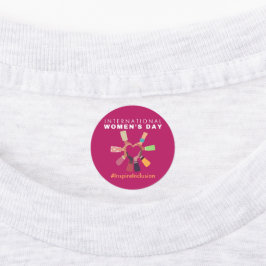 Etiquetas Inspire Inclusion International Women Day