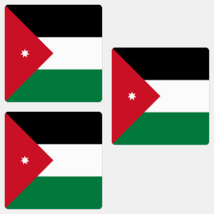 Etiquetas Jordan Flag