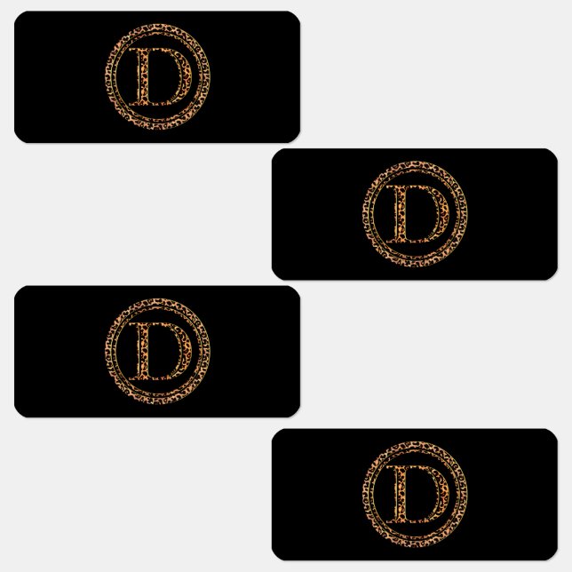 Etiquetas Leopardo D (Grupo)