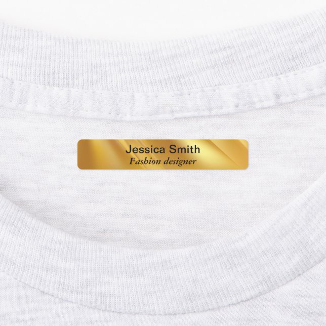 Etiquetas Linhas Douradas na diagonal (Afixado)