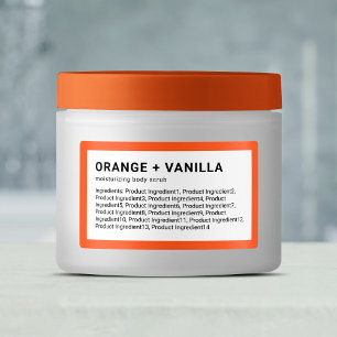 Etiquetas Lista de Ingredientes Personalizados de Cor Minima