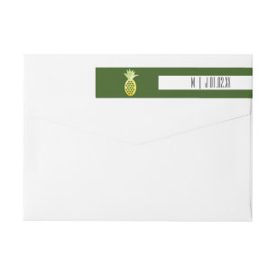 Etiquetas Logotipo de casamento verde ousado em aquarela aba