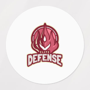 Etiquetas Logotipo de Jogo Flame Emblem Logotipo da Equipe P