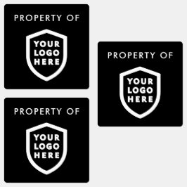 Etiquetas Logotipo de propriedade da empresa | Rótulos de at