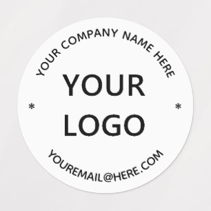 Etiquetas Logotipo personalizado Promocional para empresa Pe