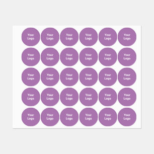 Etiquetas Logotipo personalizado simples e elegante aqui cl