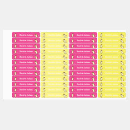 Etiquetas Macaco de Cartoon Personalizado