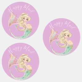 Etiquetas Mãe Chá de fraldas Sereia