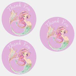 Etiquetas Mãe rosa Chá de fraldas de Sereia