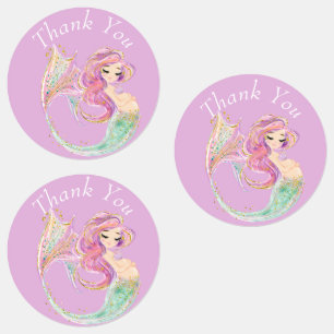 Etiquetas Mãe rosa Chá de fraldas de Sereia