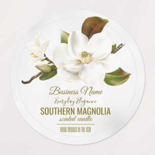 Etiquetas Magnolia Flor
