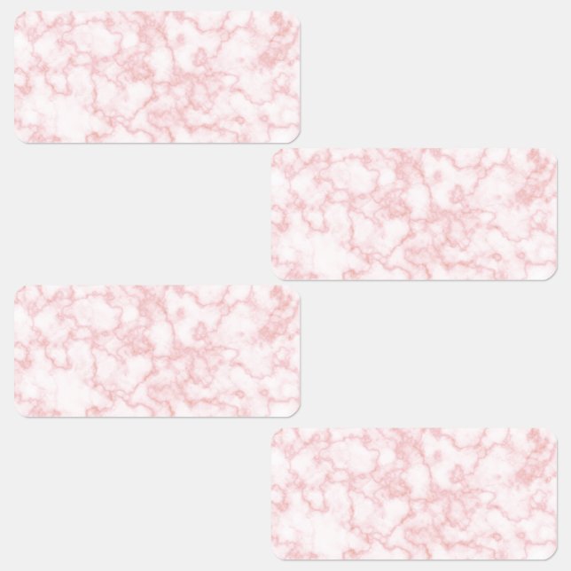 Etiquetas Marble Pink (Grupo)