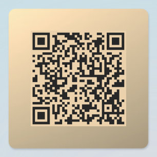 Etiquetas Modelo de código QR editável instantaneamente Fa
