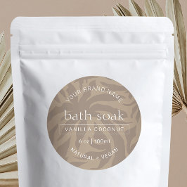 Etiquetas Moderno Elegante Chic Bath & Body Product