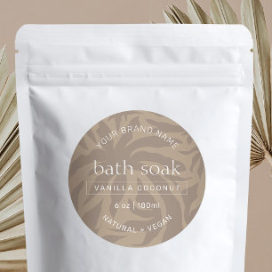 Etiquetas Moderno Elegante Chic Bath & Body Product