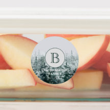 Monograma da Floresta Russa em Cozinha