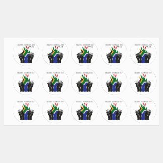 Etiquetas nelson Mandela day stickers