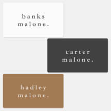 Nome à prova d'água do Boho Arco-Íris Simples