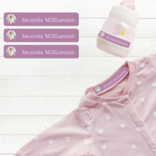 Etiquetas Nome da Creche com Foto Personalizada