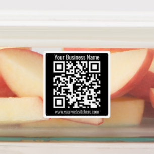 Etiquetas Nome da Empresa ou outra informação & Código QR Pe