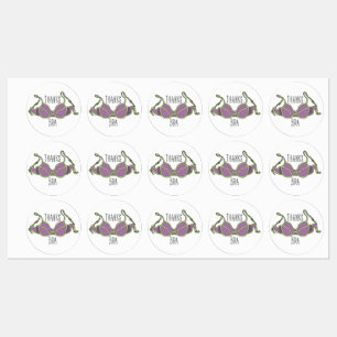 Etiquetas Obrigados Bra