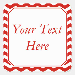 Etiquetas ou rótulos vermelhos e brancos com texto