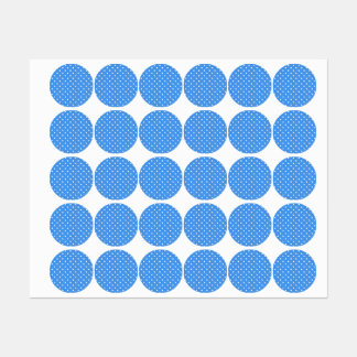 Etiquetas padrão de bolinhas