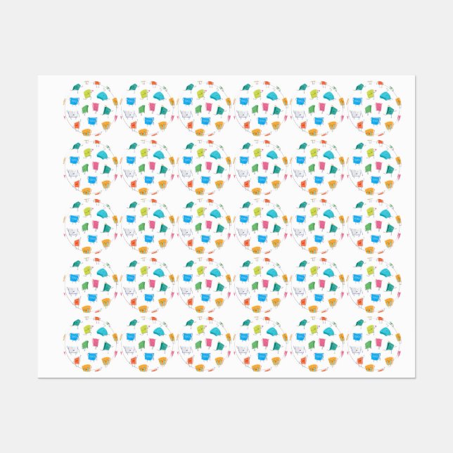 Etiquetas Padrão do livro (Folha)