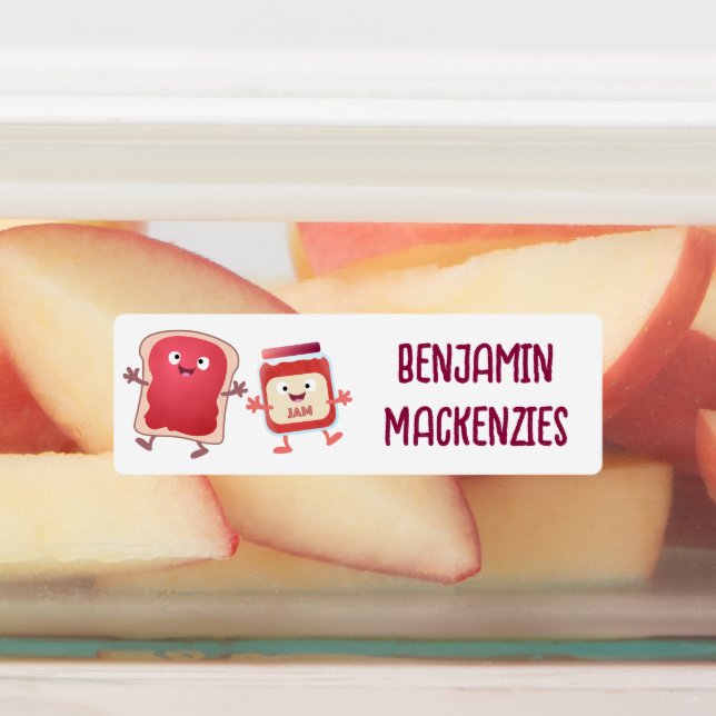 Etiquetas Pão engraçado e desenho animado personalizado (Afixado)