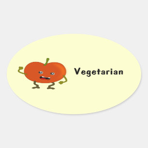 Etiquetas para Comidas vegetais/vegetais: tomate