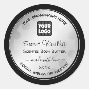 Etiquetas para empacotamento de logotipos personal