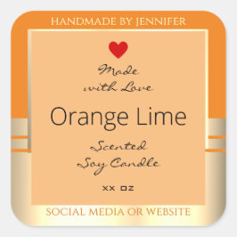 Etiquetas para empacotamento de produtos elegantes