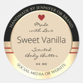 Etiquetas para empacotamento de produtos elegantes