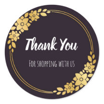 Etiquetas para empresas de ouro e preto