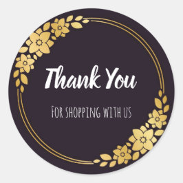 Etiquetas para empresas de ouro e preto