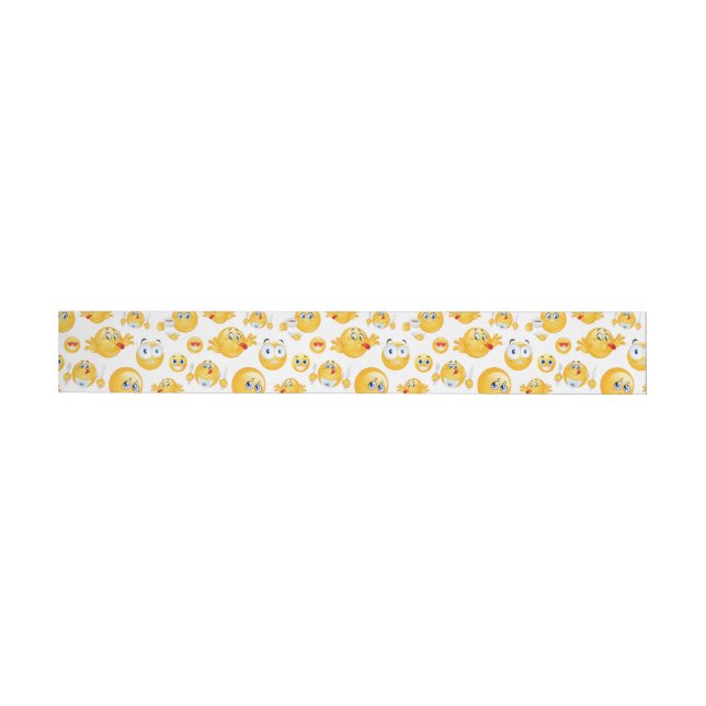 Etiquetas Para Envelope Emoji Pattern (Individual)