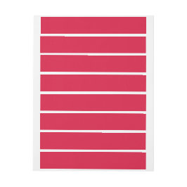 Etiquetas Para Envelope Rótulo de Endereço Sólido Elegante Envolve Crimson