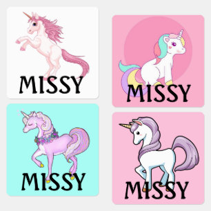 Etiquetas para Ferro em Roupas Nome de Menina Unic