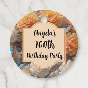 Etiquetas Para Lembrancinhas 100ª Festa de aniversário
