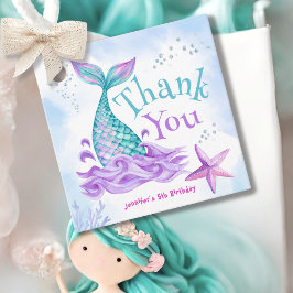 Etiquetas Para Lembrancinhas 5 de Sereia - Mergulho em Cinco