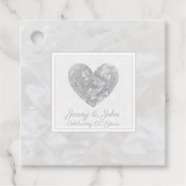 Etiquetas Para Lembrancinhas 60ª obrigado de diamante de Aniversário do Casamen