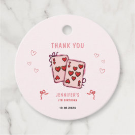 Etiquetas Para Lembrancinhas 6 7 Birthday for Girls, Pink Six Seven Kids Party 