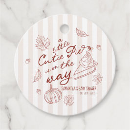 Etiquetas Para Lembrancinhas A Little Cutie Pie Fall Baby Shower Pumpkin