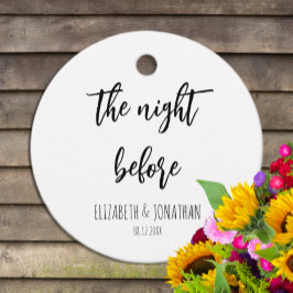 Etiquetas Para Lembrancinhas A Noite Antes Do Janto De Ensaio De Casamento