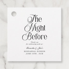 Etiquetas Para Lembrancinhas A Noite Antes Jantar de Rehearsal Obrigado