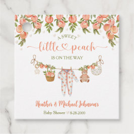 Etiquetas Para Lembrancinhas A Sweet Little Peach Clothesline Baby Shower