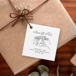 Etiquetas Para Lembrancinhas A Tini Bit Older Hand Drawn White Birthday Party