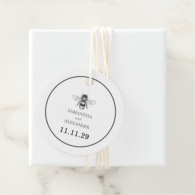 Etiquetas Para Lembrancinhas Abelha de Jardim (In Situ)