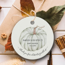 Abóbora Sexo Chá de fraldas Neutro Obrigado