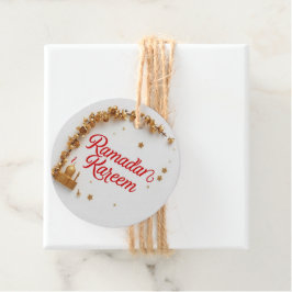 Etiquetas Para Lembrancinhas Adesivo de presente tema Ramadan Kareem para celeb